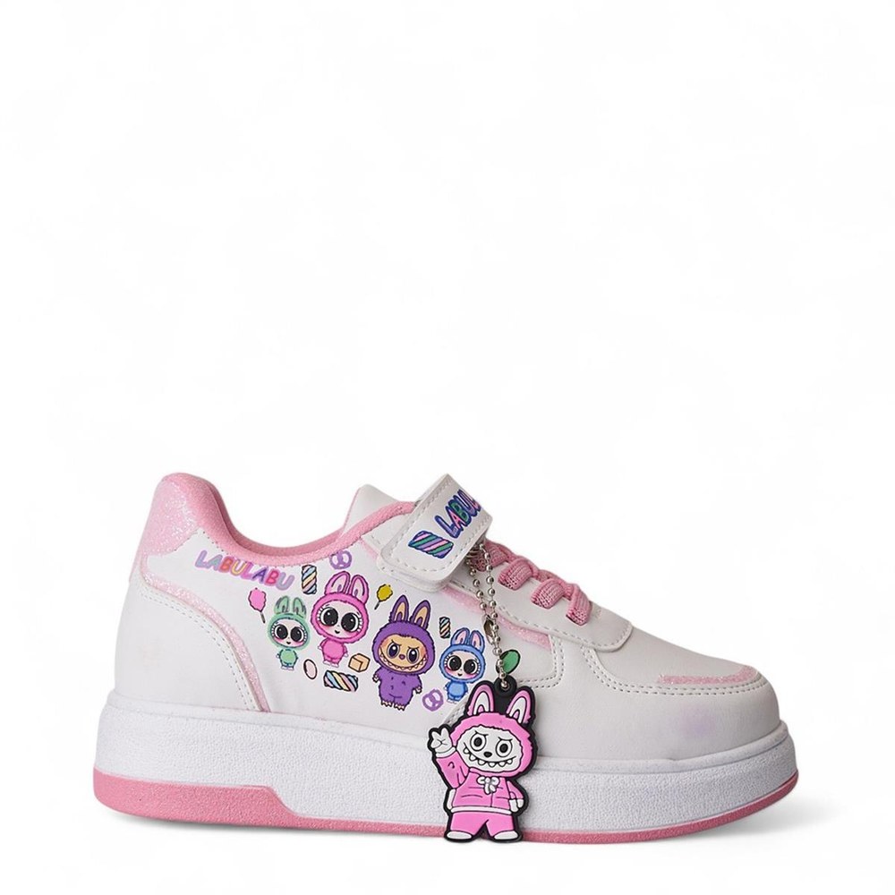 Pro Kıds F Spor 4011 Beyaz Pembe