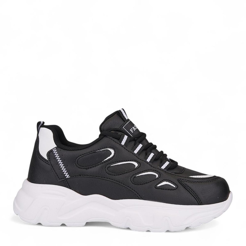 Queen Step Z Spor Cilt 1001 5 Siyah Beyaz