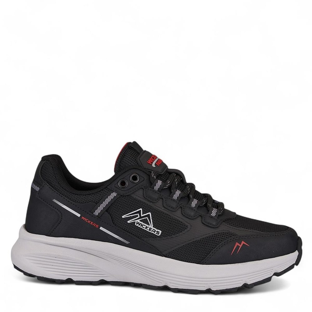 WİCKERS Spor 2893 Siyah Kırmızı