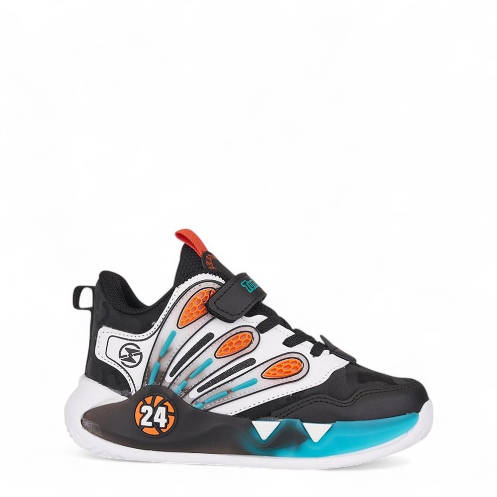 TOMWİNS Spor Cilt 005 3 Siyah Turkuaz Oranj