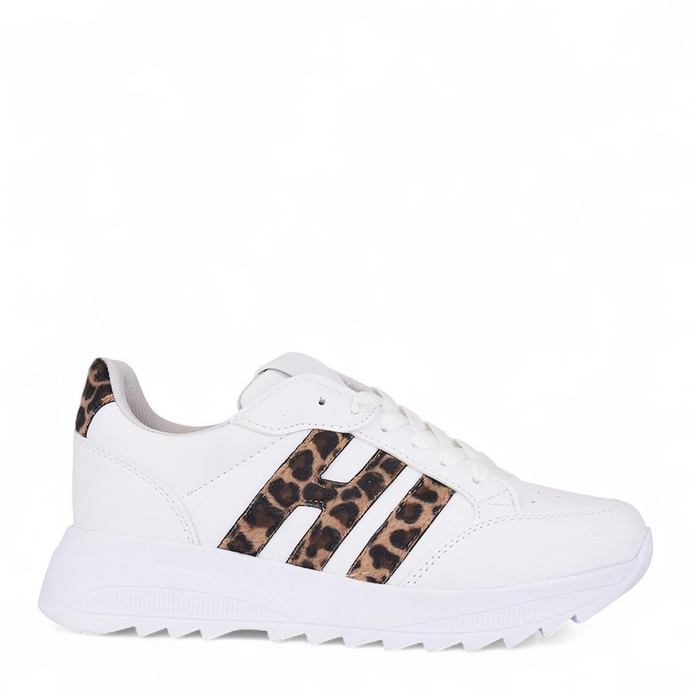 TEMPO Spor Cilt 057 Beyaz Leopar