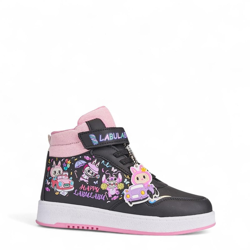 Pro Kıds F Spor 4444 Siyah Pembe