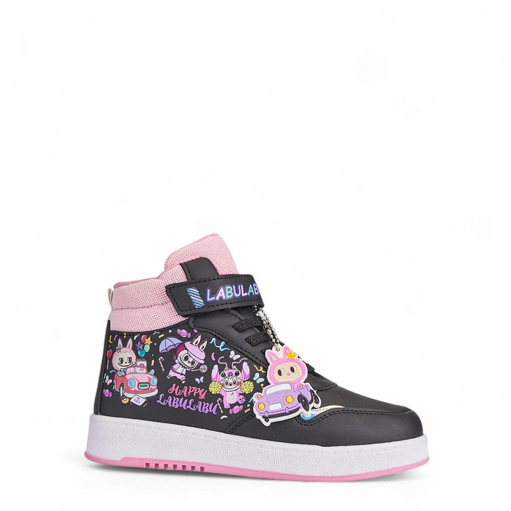 Pro Kıds P Spor 4444 Siyah Pembe