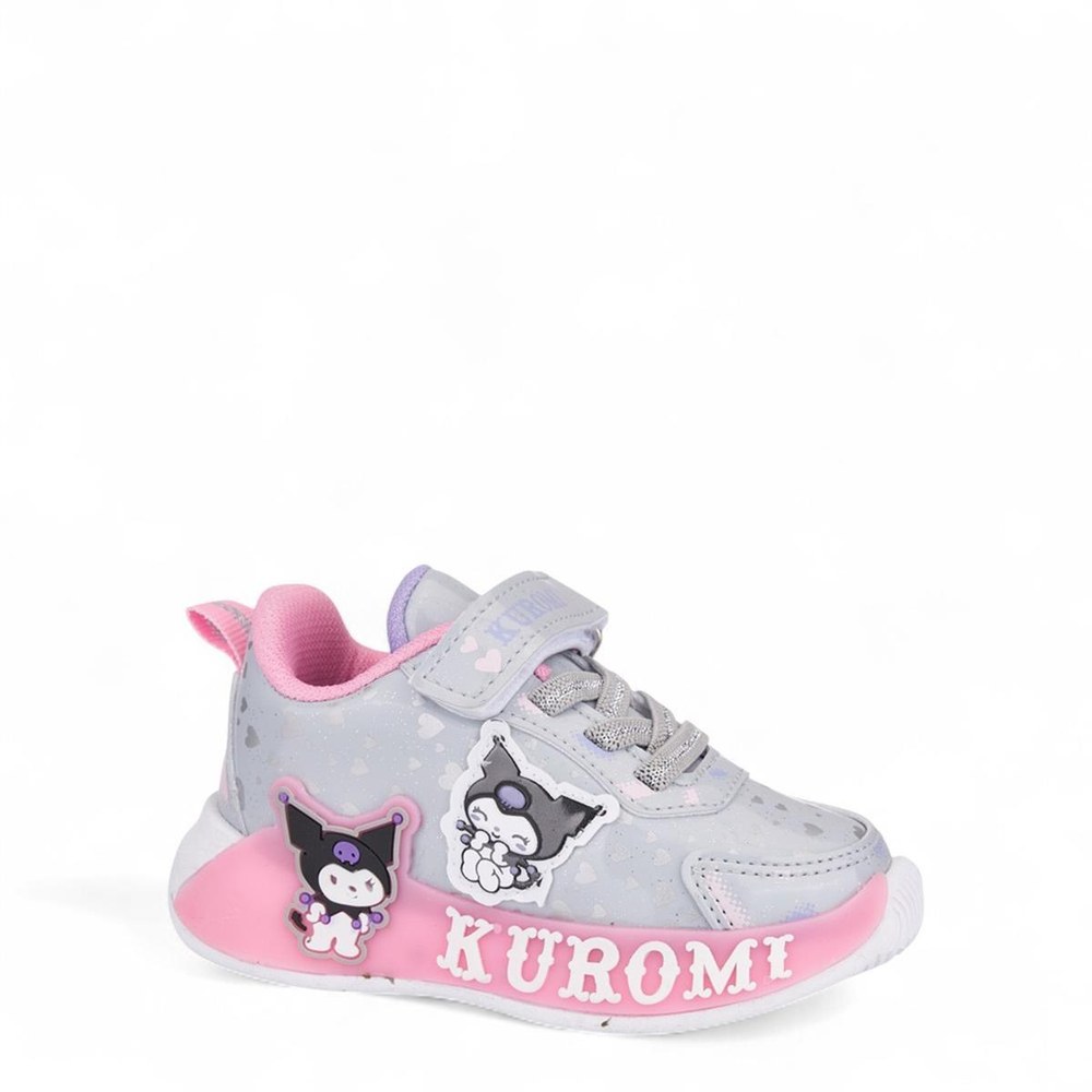 MİNİYO Spor Cilt 725 Gri Pembe