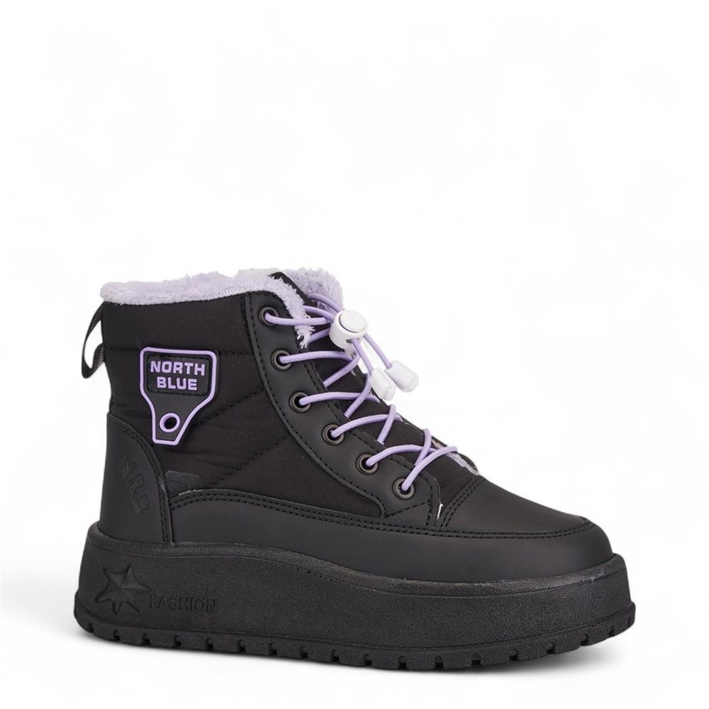 North Blue F Bot 037 Siyah Lila
