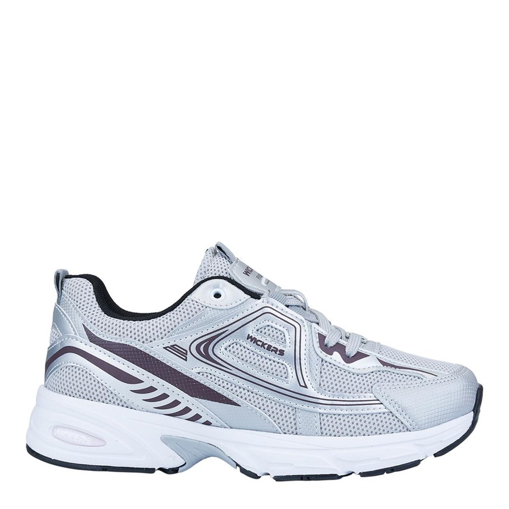 WİCKERS Spor Anrk 3001 Gümüş Kahve Siyah