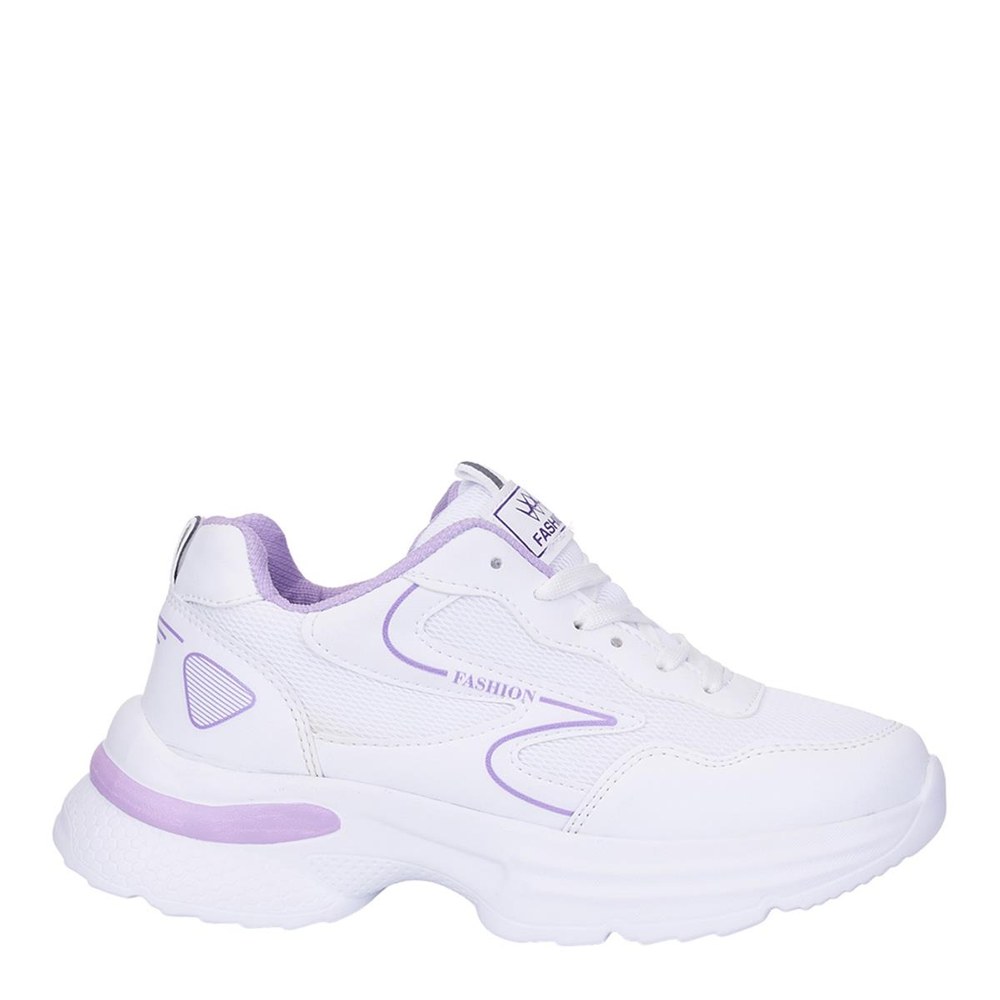 Texin Spor Anrk 2626 Beyaz Lila