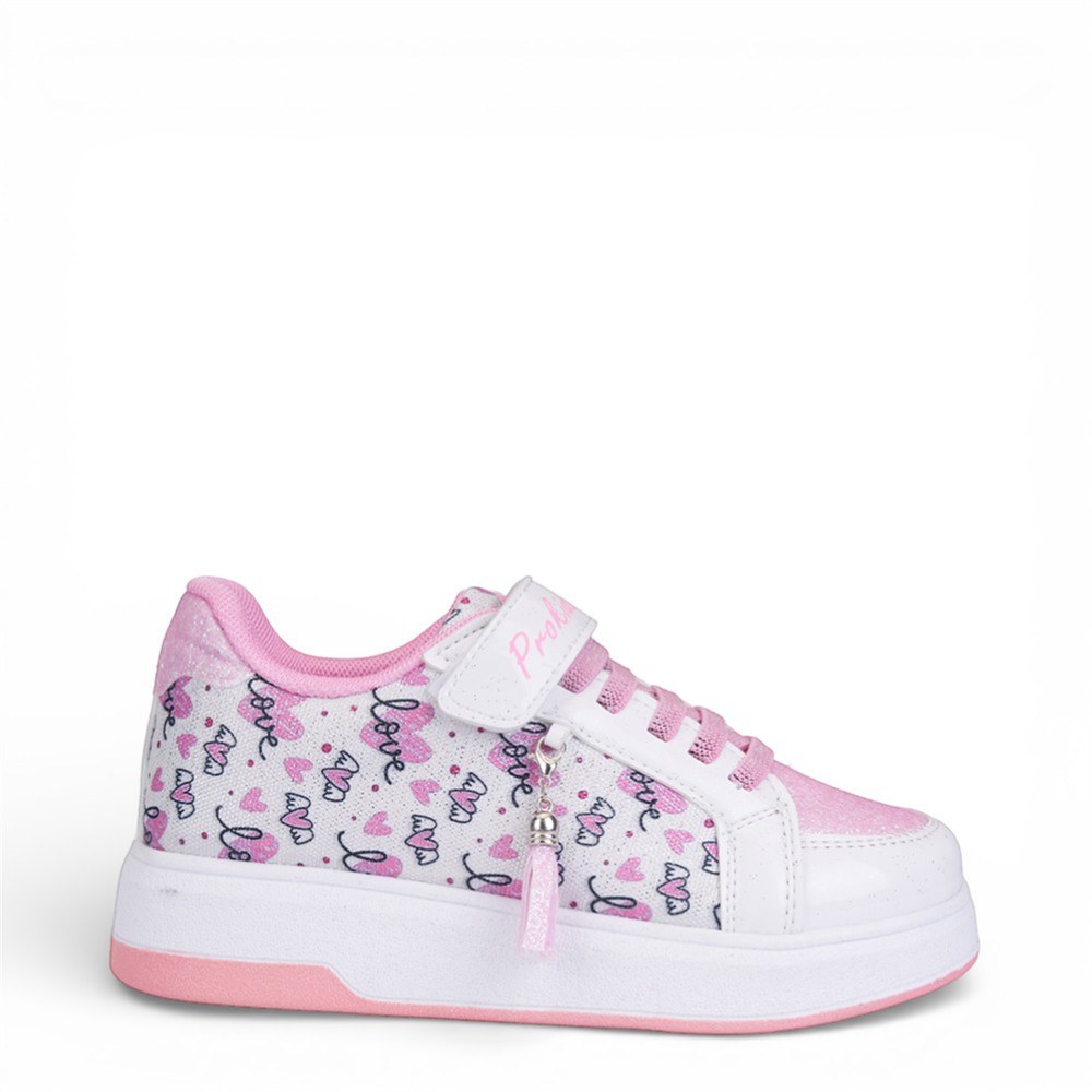Pro Kıds F Spor 5008 Beyaz Pembe
