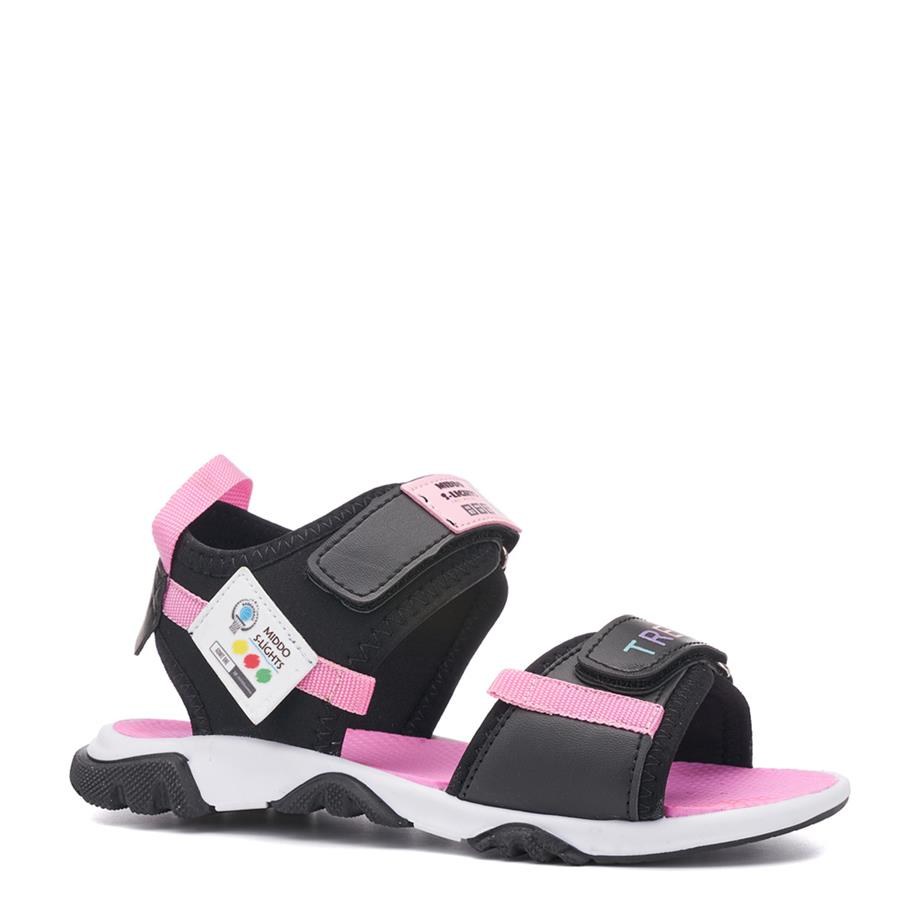 MİDDO KİDS F Sand Yeni Siyah Pembe
