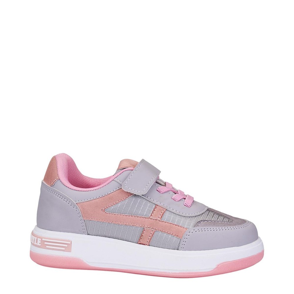 Pro Kıds F Spor 5002 Gri Pembe