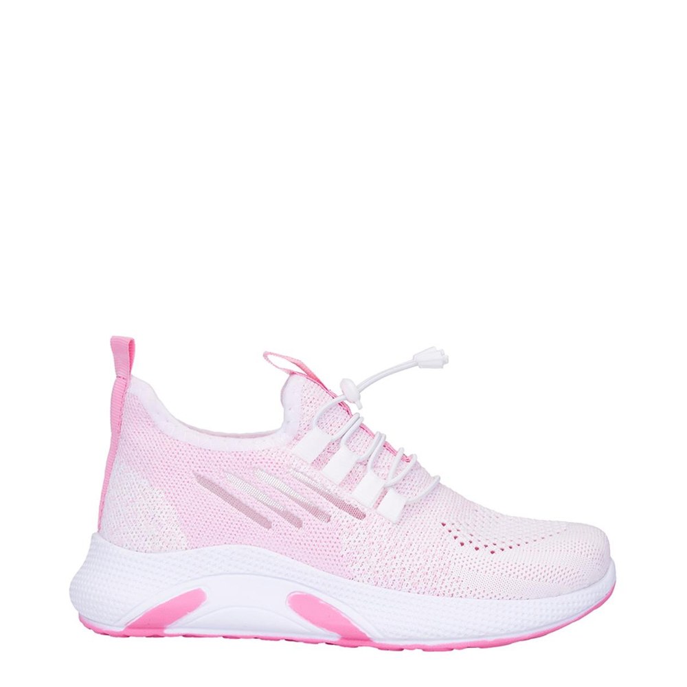 WAWES Spor Triko 128 Beyaz Pembe