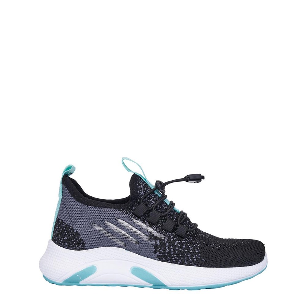 WAWES Spor Triko 128 Siyah S.Yeşili