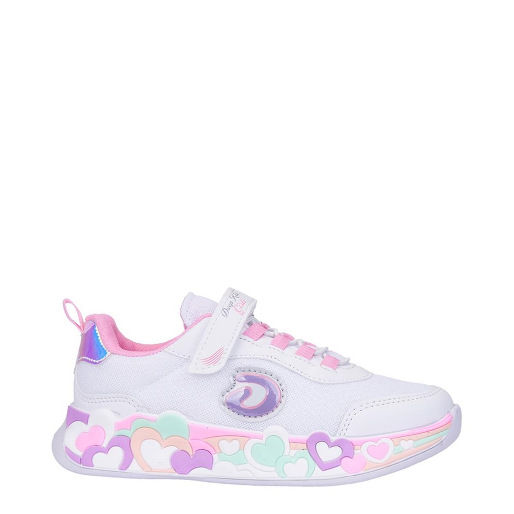 Deep Spor Anrk 025 Beyaz Pembe