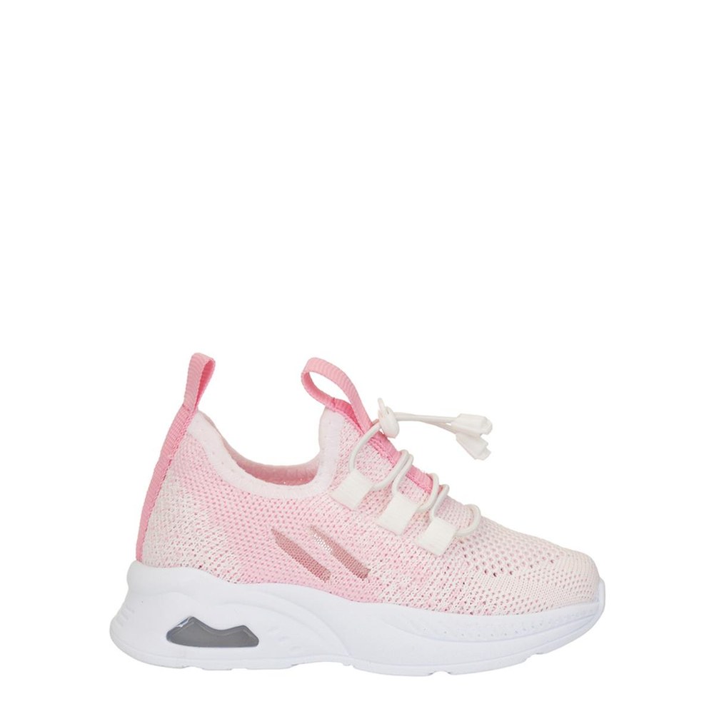 WAWES Spor Triko 128 Beyaz Pembe