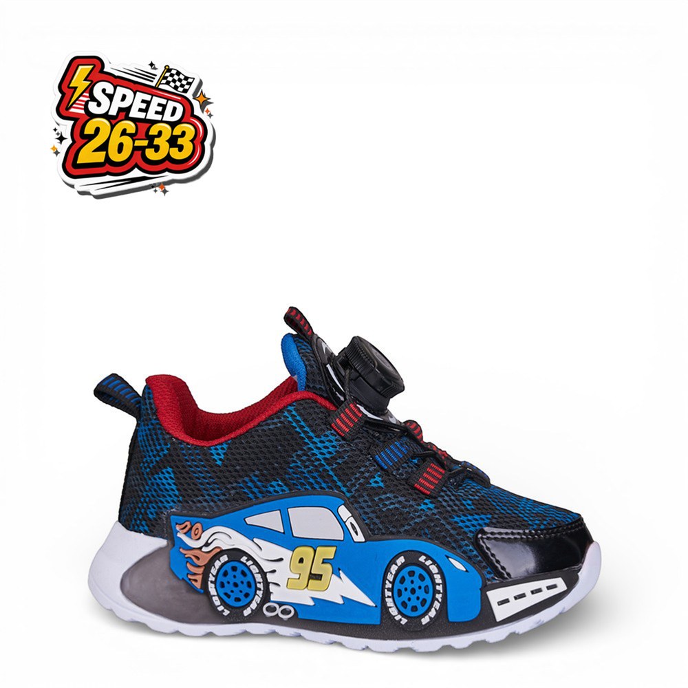 MİNİYO P-F Spor Anrk 839 Siyah Saks Kırmızı