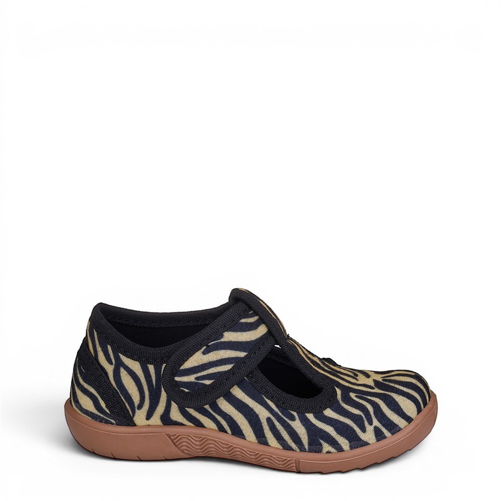Crazykıds Panduf 406 Hardal Zebra