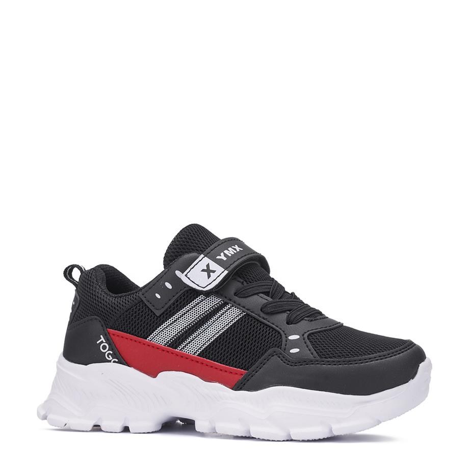YUMİX Spor 575 A Siyah Kırmızı