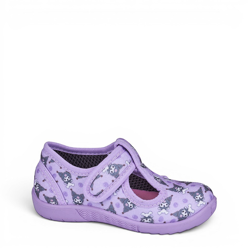Crazykıds Panduf 406 Lila Küçük Kedi