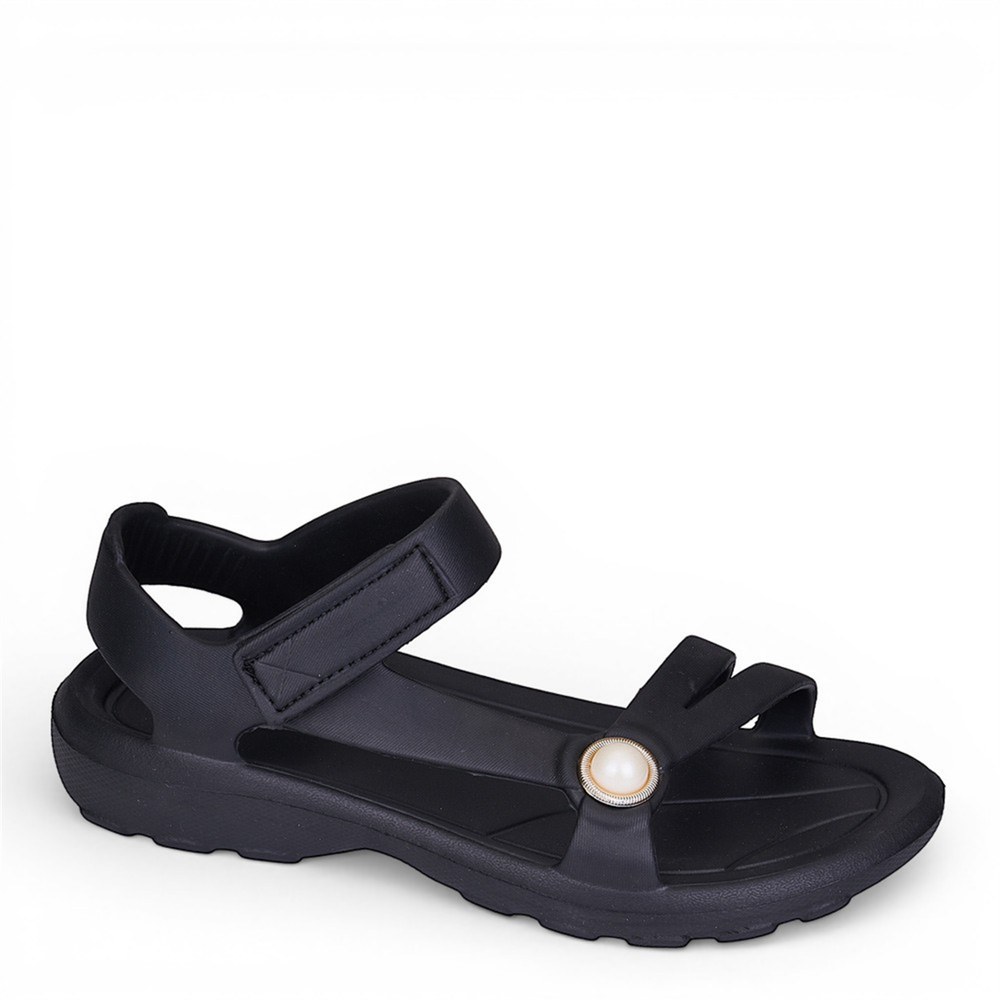 NEOS Sandalet Flex Siyah İnci