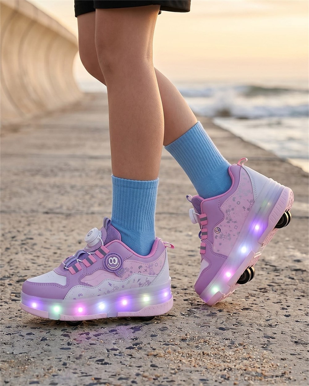 MİNİPA Spor Paten 0703 Pembe Lila