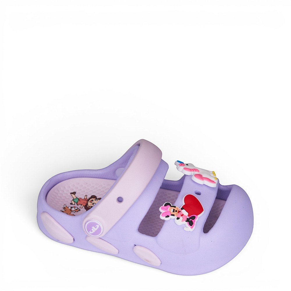 AKINAL Terlik E477.0001 Lila Pudra