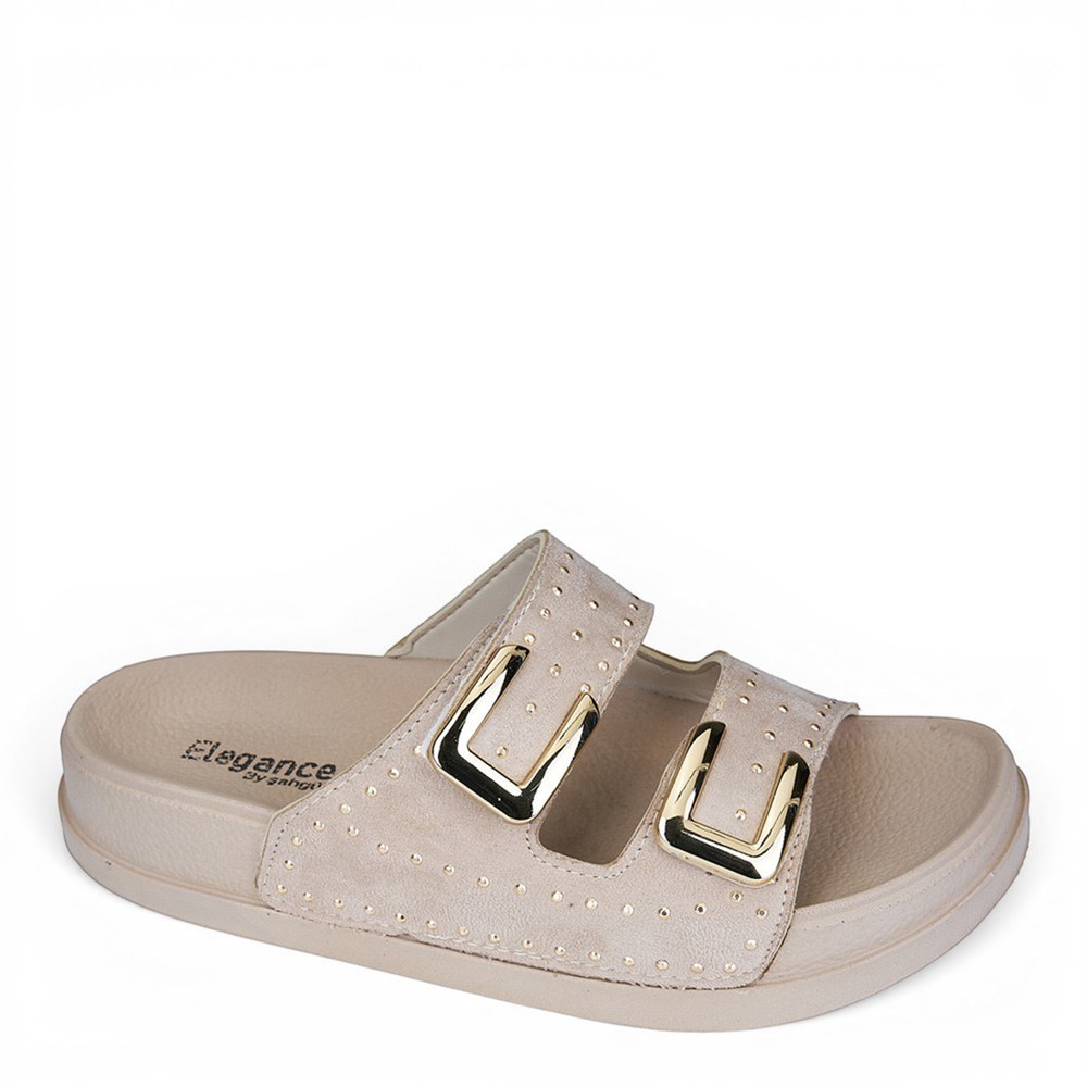 ELEGANCE Terlik 7538 Bej