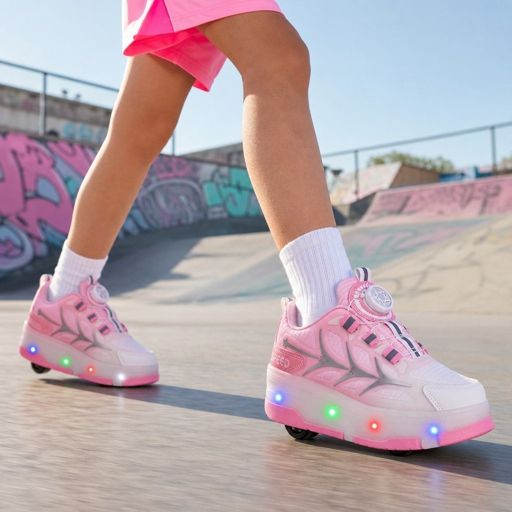 Twingers Spor Paten 003 Pembe