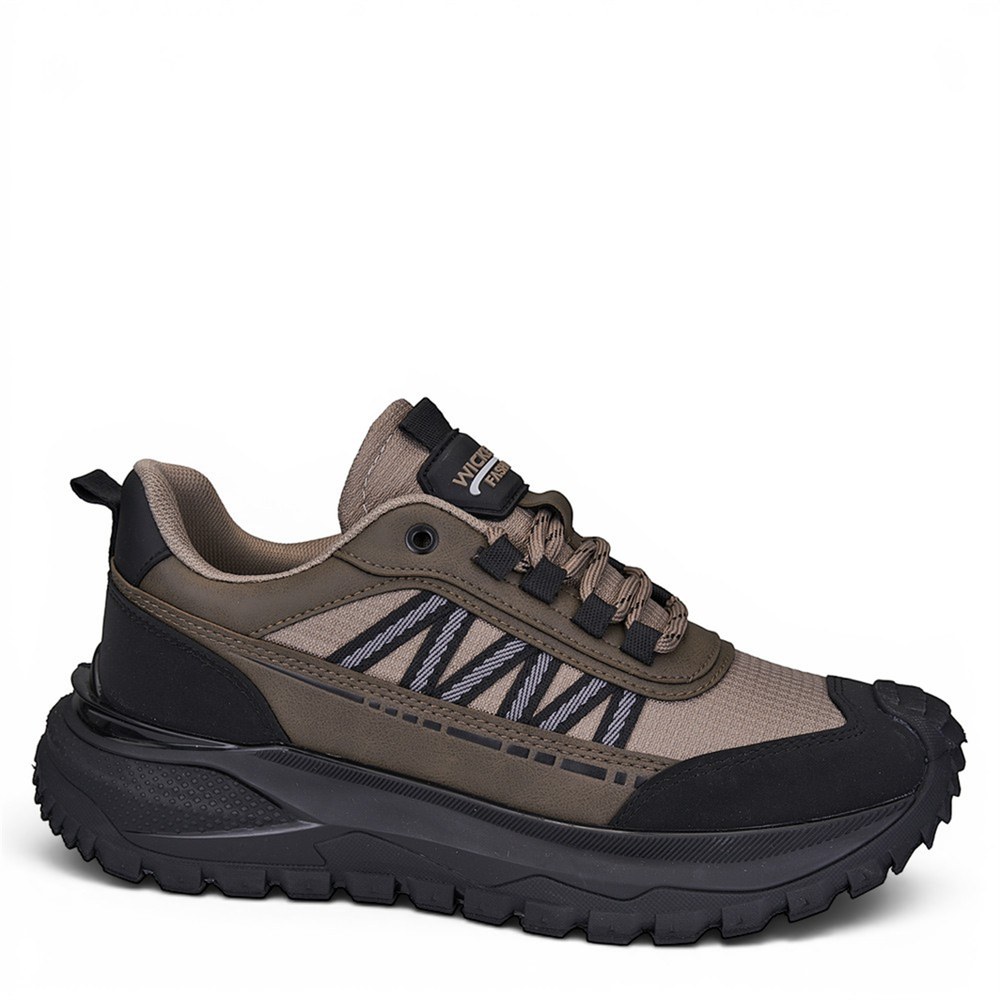 WİCKERS Spor 3089 Vizon Siyah