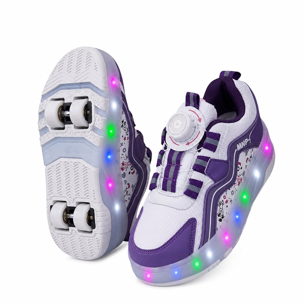 MİNİPA Spor Paten 6504 Beyaz Mor