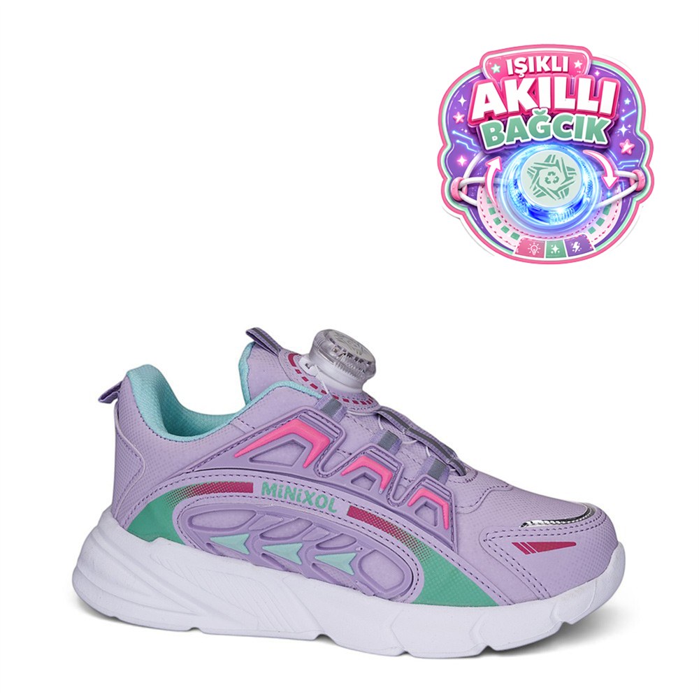 MİNİXOL Spor Cilt 08 Lila S.Yeşili