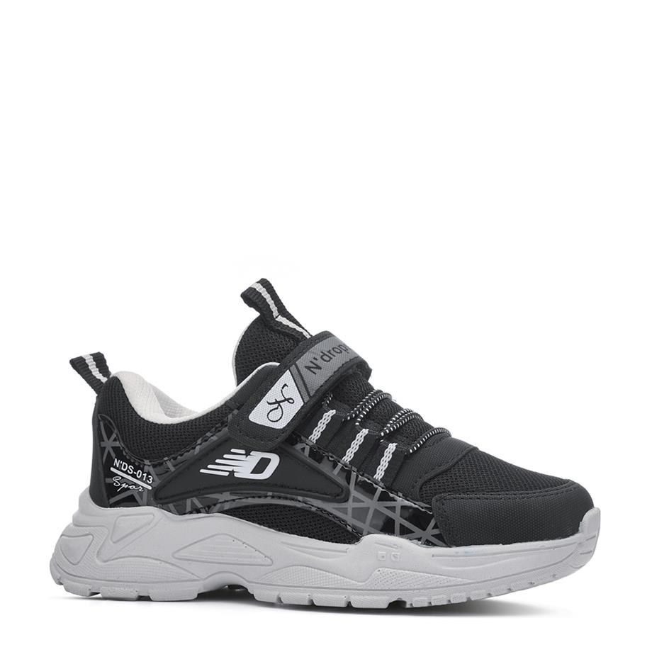 NDROPS Spor 013 A Siyah Beyaz