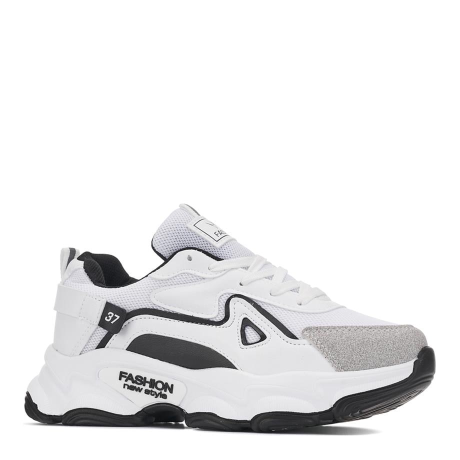 Texin Spor 3752 A Beyaz Siyah