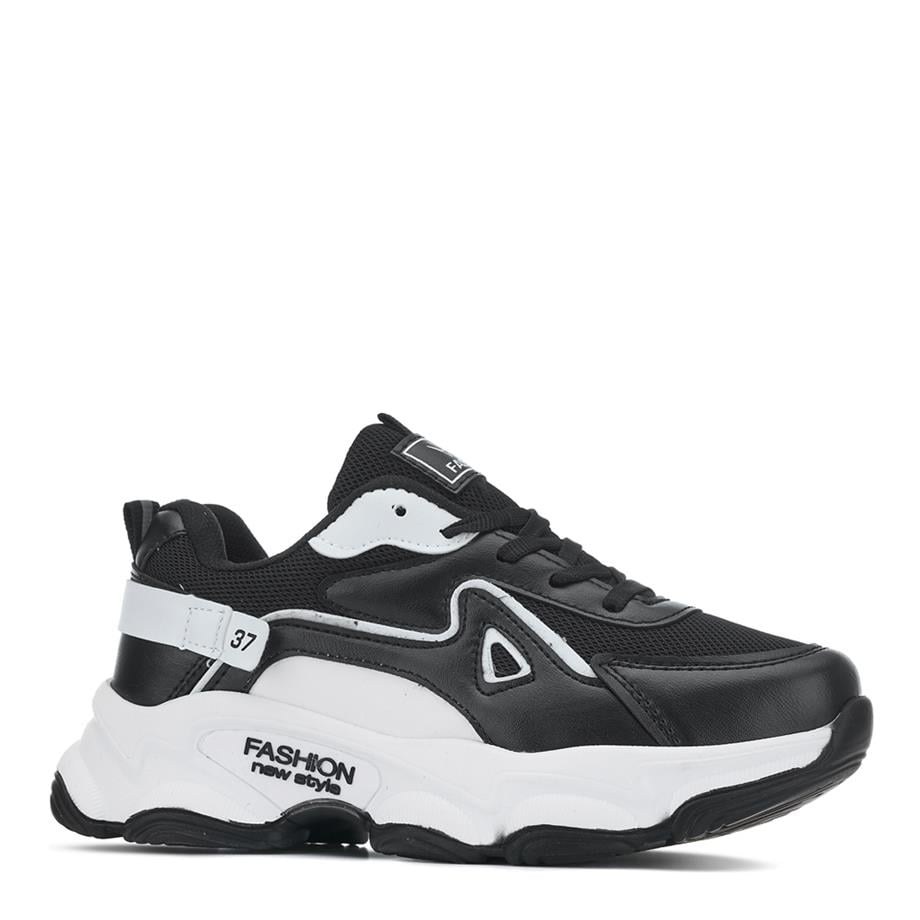 Texin Spor 3752 A Siyah Beyaz