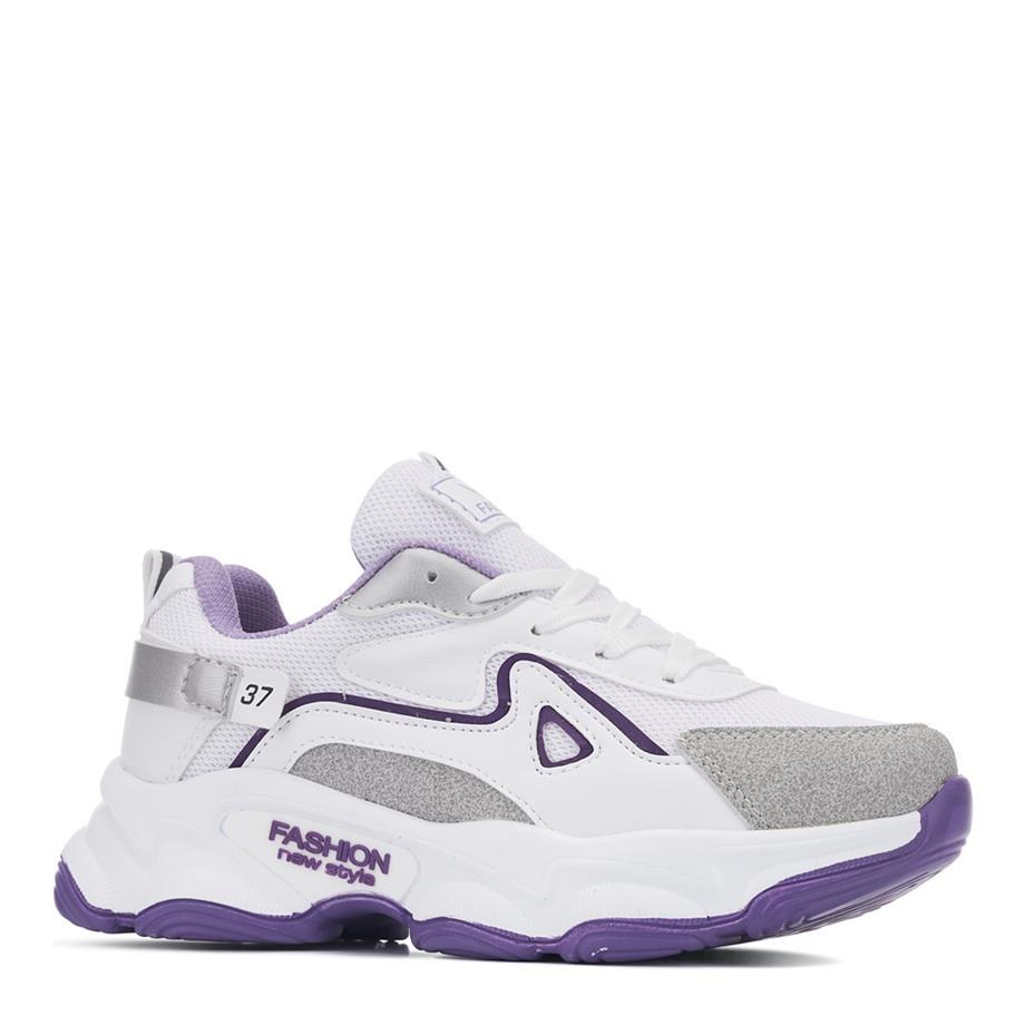 Texin Spor 3752 A Beyaz Lila