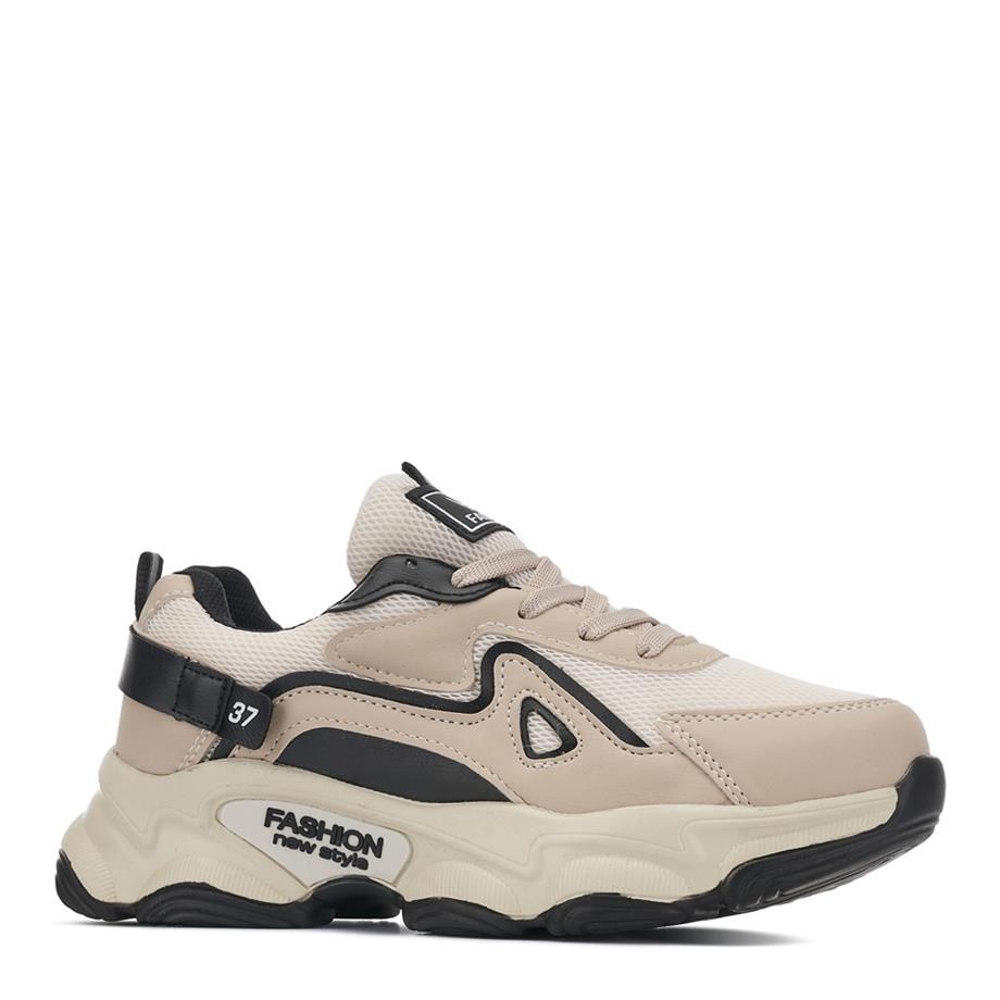 Texin Spor 3752 A Bej Siyah