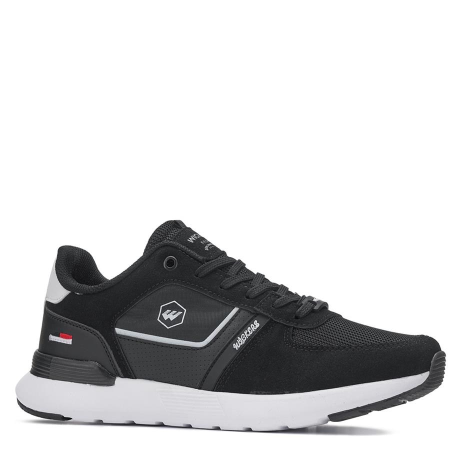 WİCKERS Spor 2556 A Siyah Beyaz