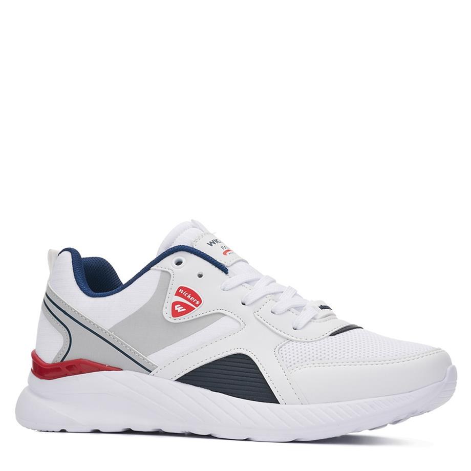 WİCKERS Spor 2509 A Beyaz Lacivert Kırmızı