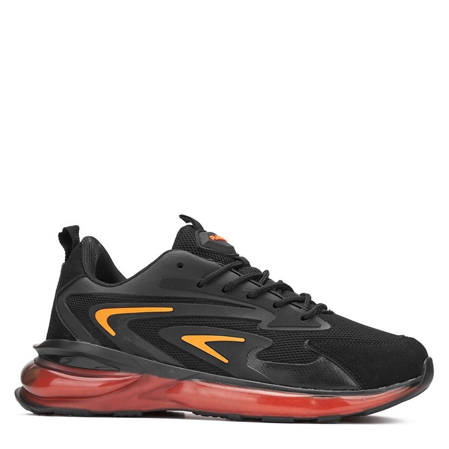 PLARİUM Spor 030 A Siyah Turuncu