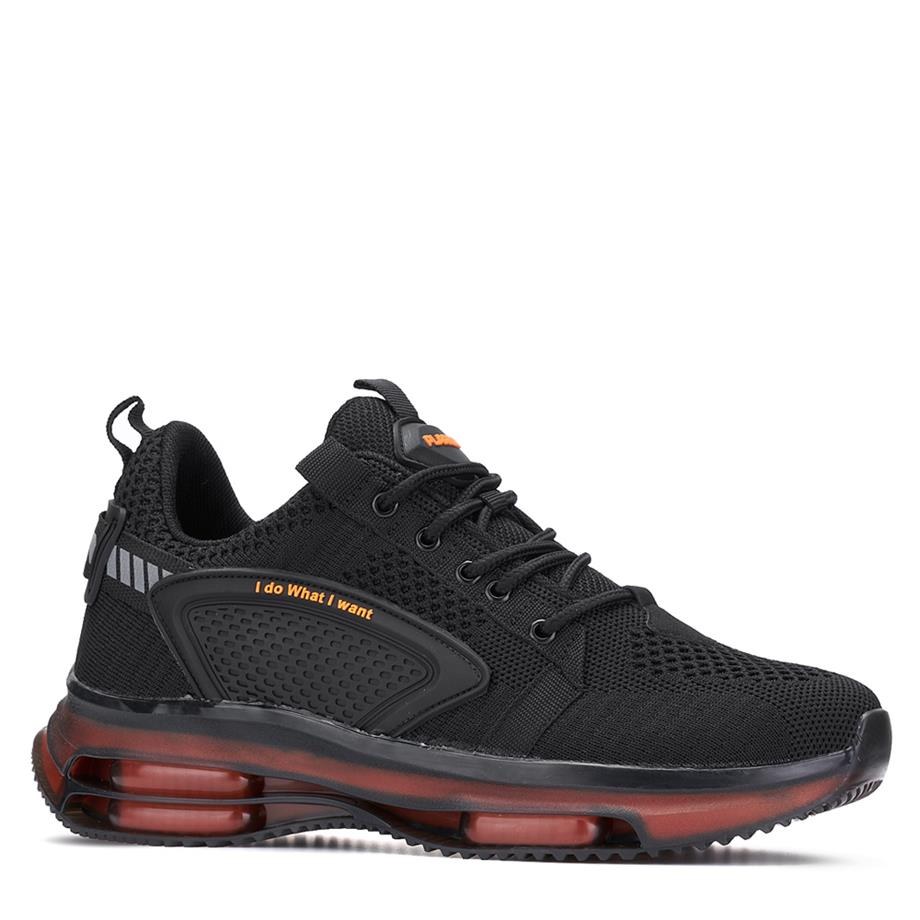 PLARİUM Spor 025 A Siyah Turuncu