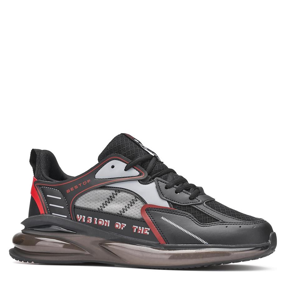 BESTOF Spor B-361 Siyah Beyaz