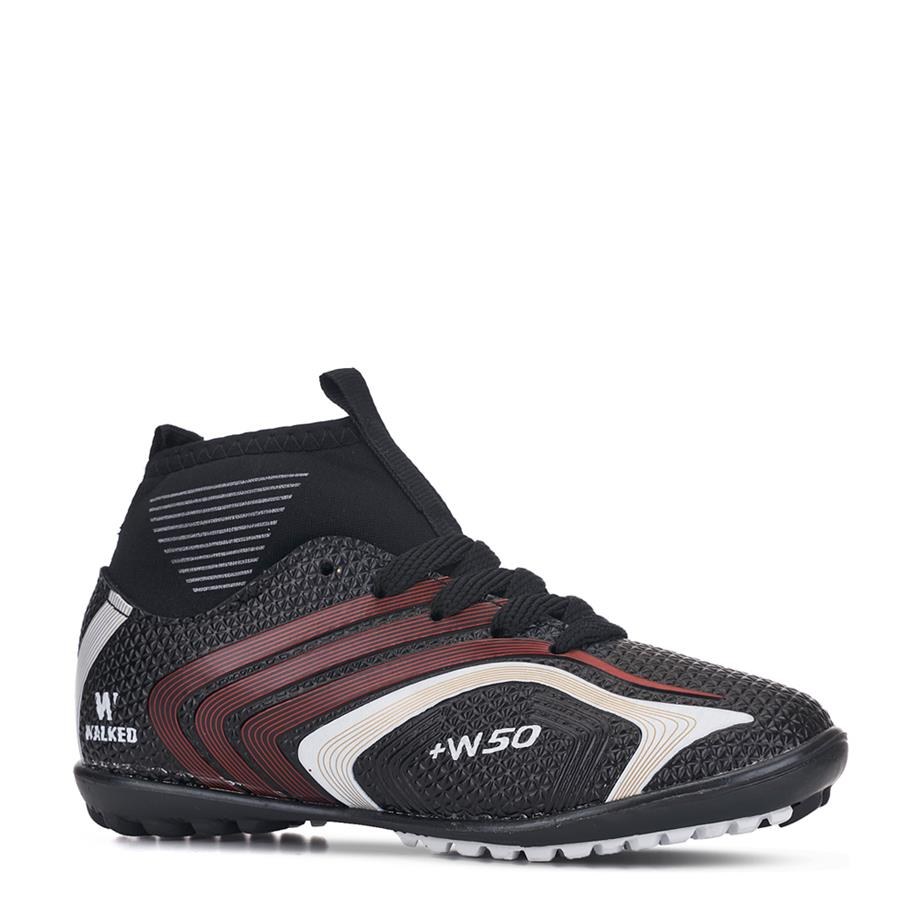 WALKED Halı Saha 435 Siyah Kırmızı