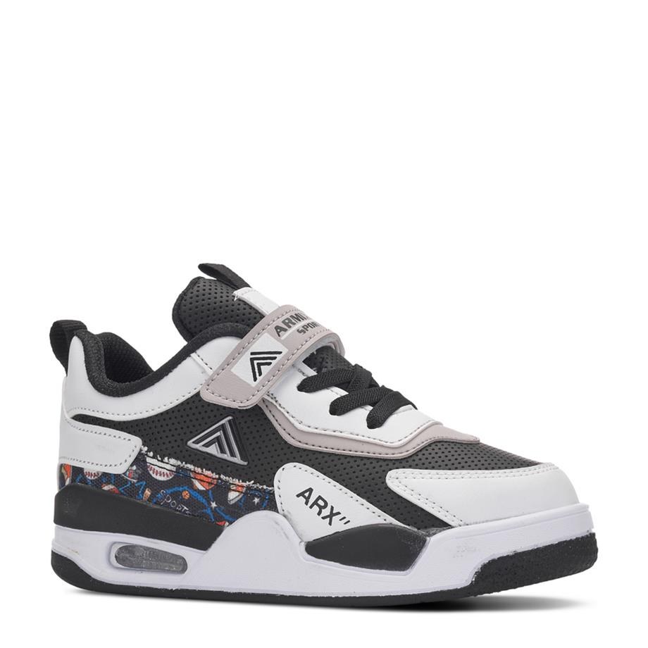 ARMİX Spor Cilt A-52 Siyah Beyaz