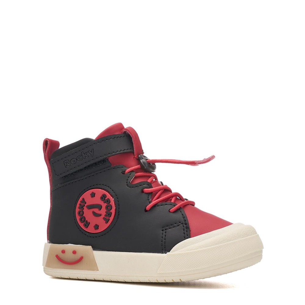 ROCKY Spor Alaca 17 Siyah Kırmızı