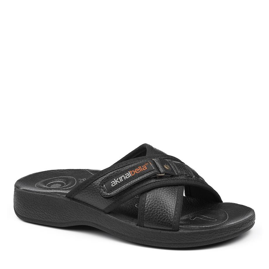 AKINAL Terlik 3300-008 Siyah