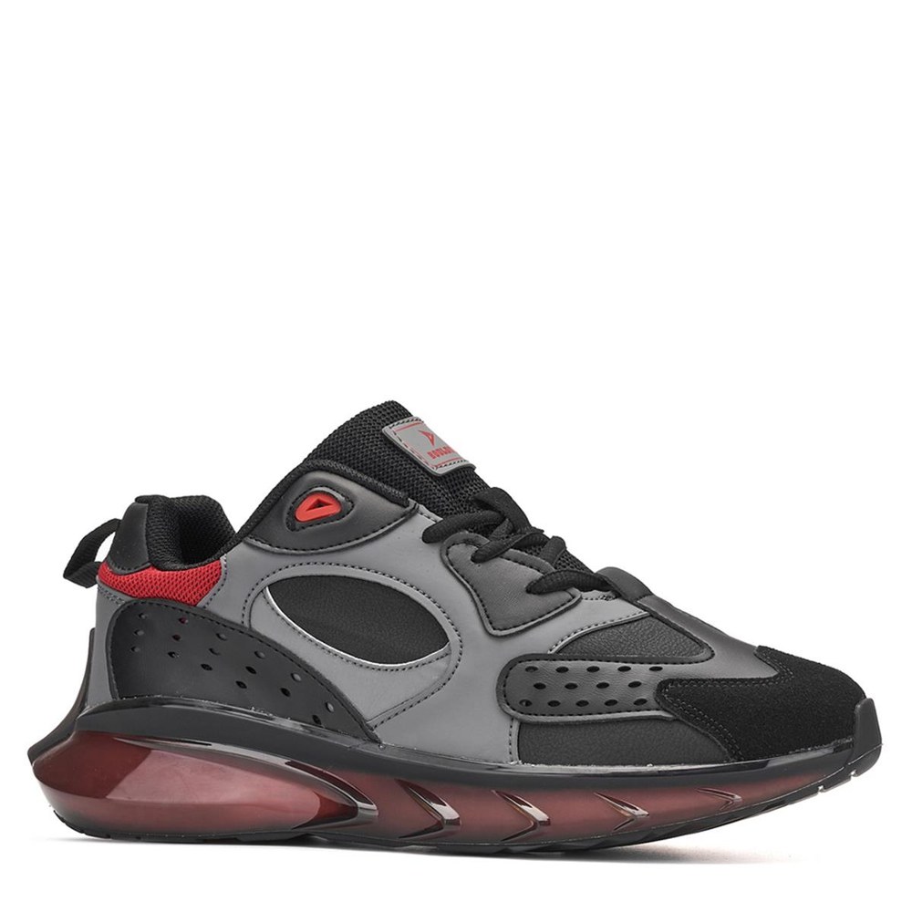 BOULDER Spor Cilt 2045 Siyah Kırmızı