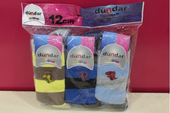 Dündar 164005 Çocuk Desenli Çorap