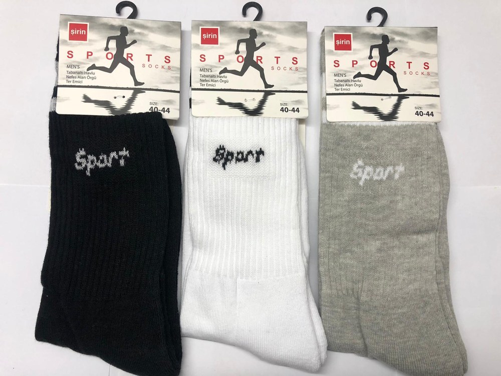 Şirin 7915 Erkek Havlu Sport Corap