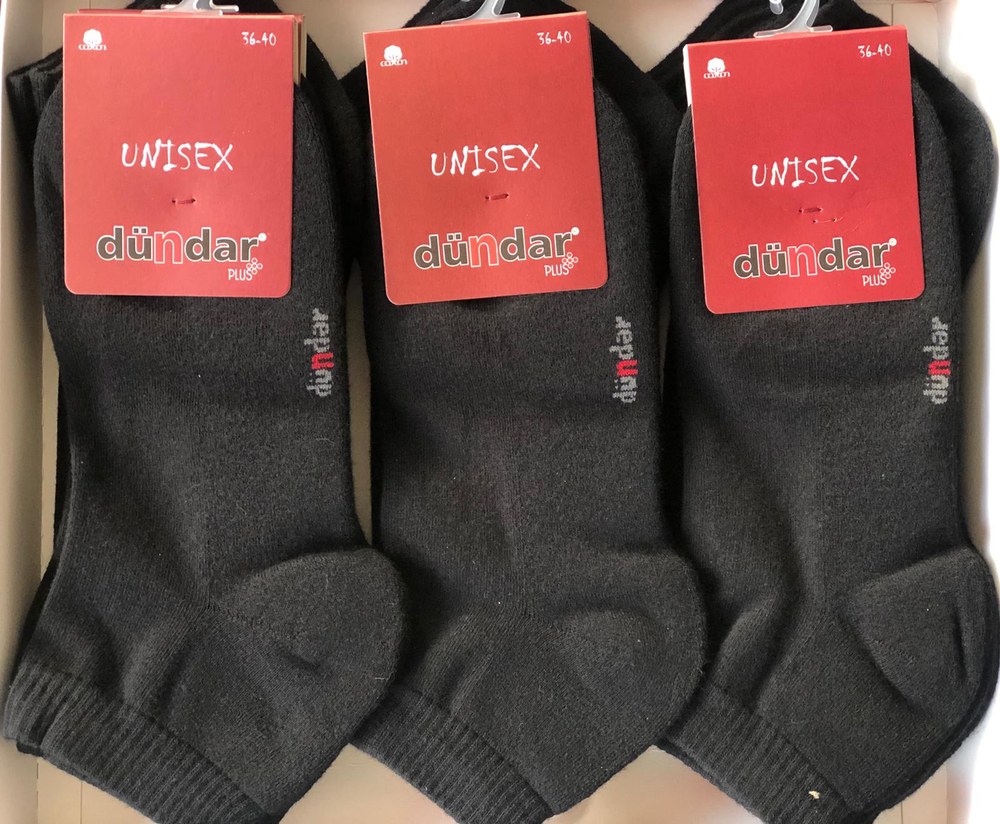 Dündar 1647668 Plus Uniseks Yarım Havlu Patik