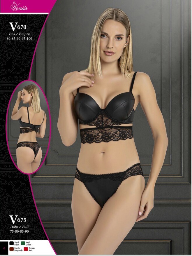 Venüs V670 Sütyen Takım