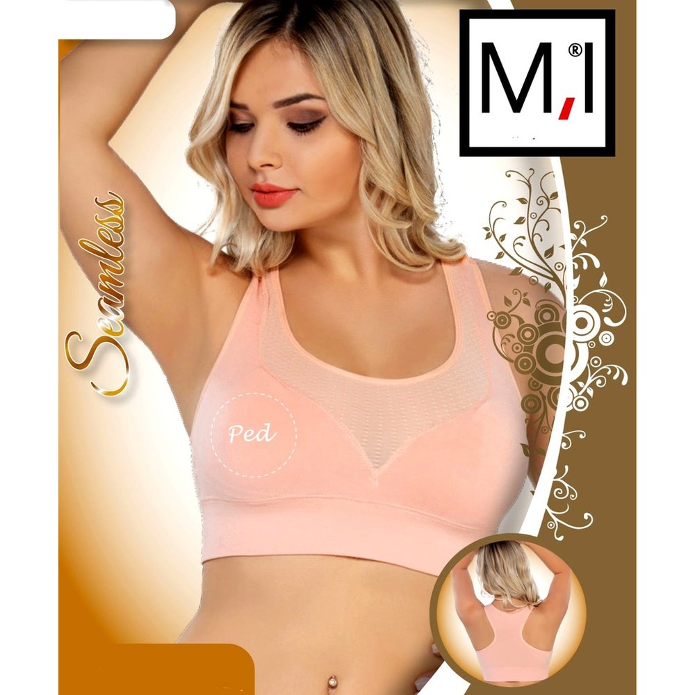 Mı 4027 Seamless Pedli Top.Sütyen